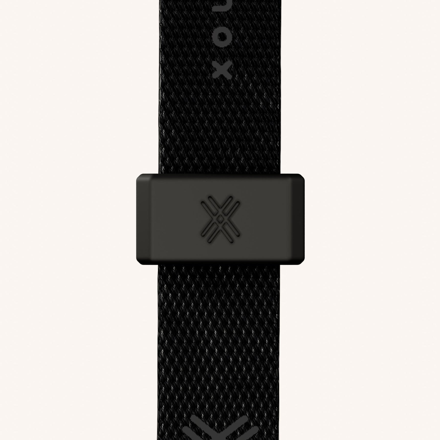 Phone Necklace with Slim Lanyard in Olive + Black