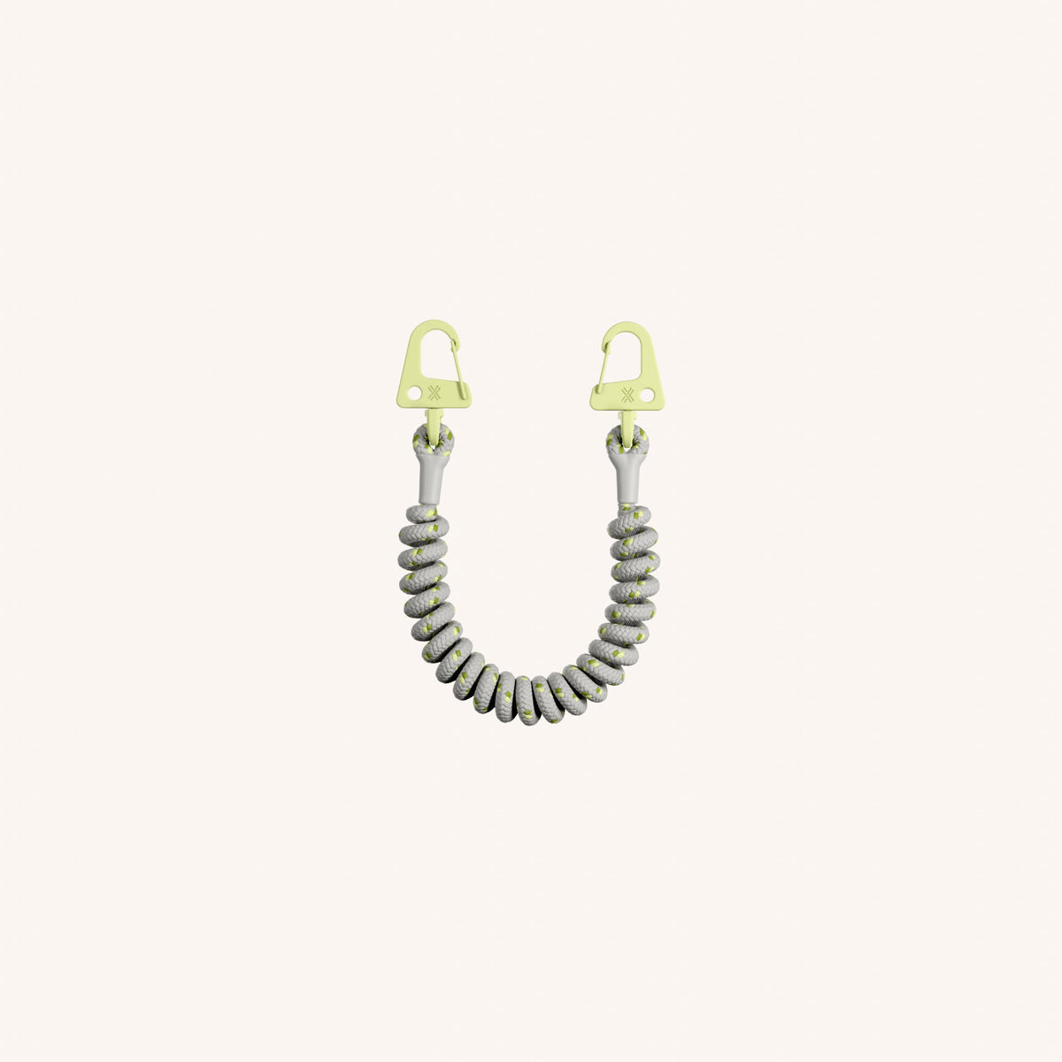 Spiral Rope in Y2K Silver
