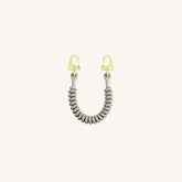 Spiral Rope in Y2K Silver