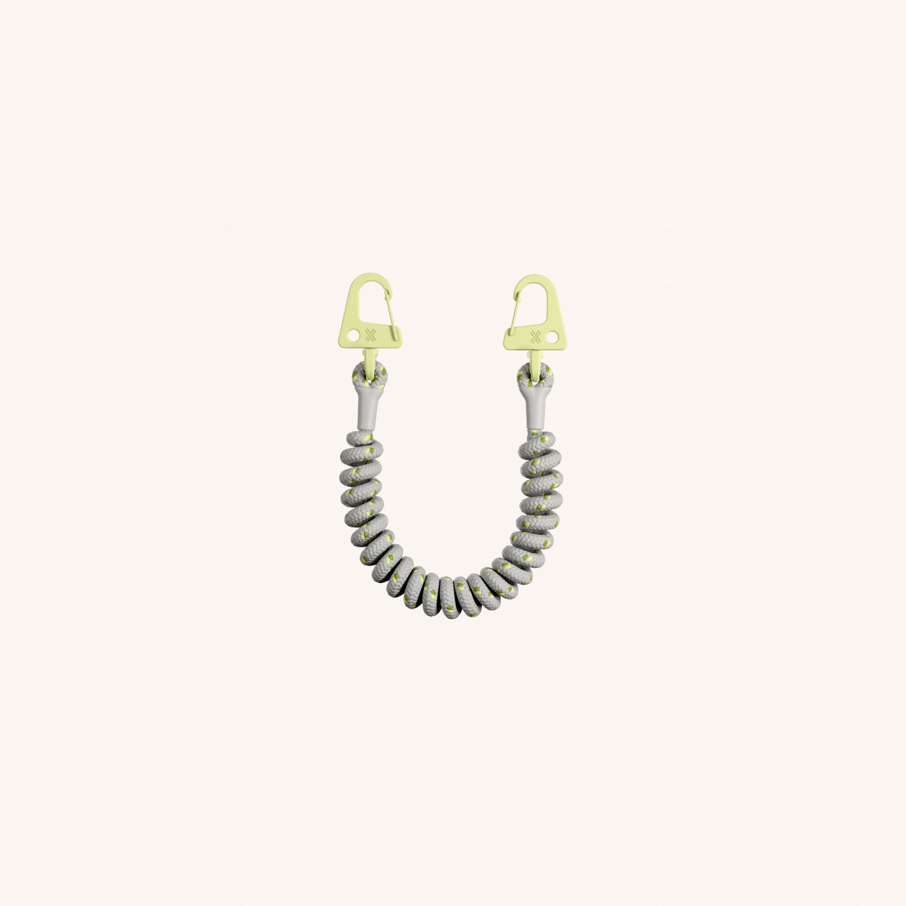 Spiral Rope in Y2K Silver
