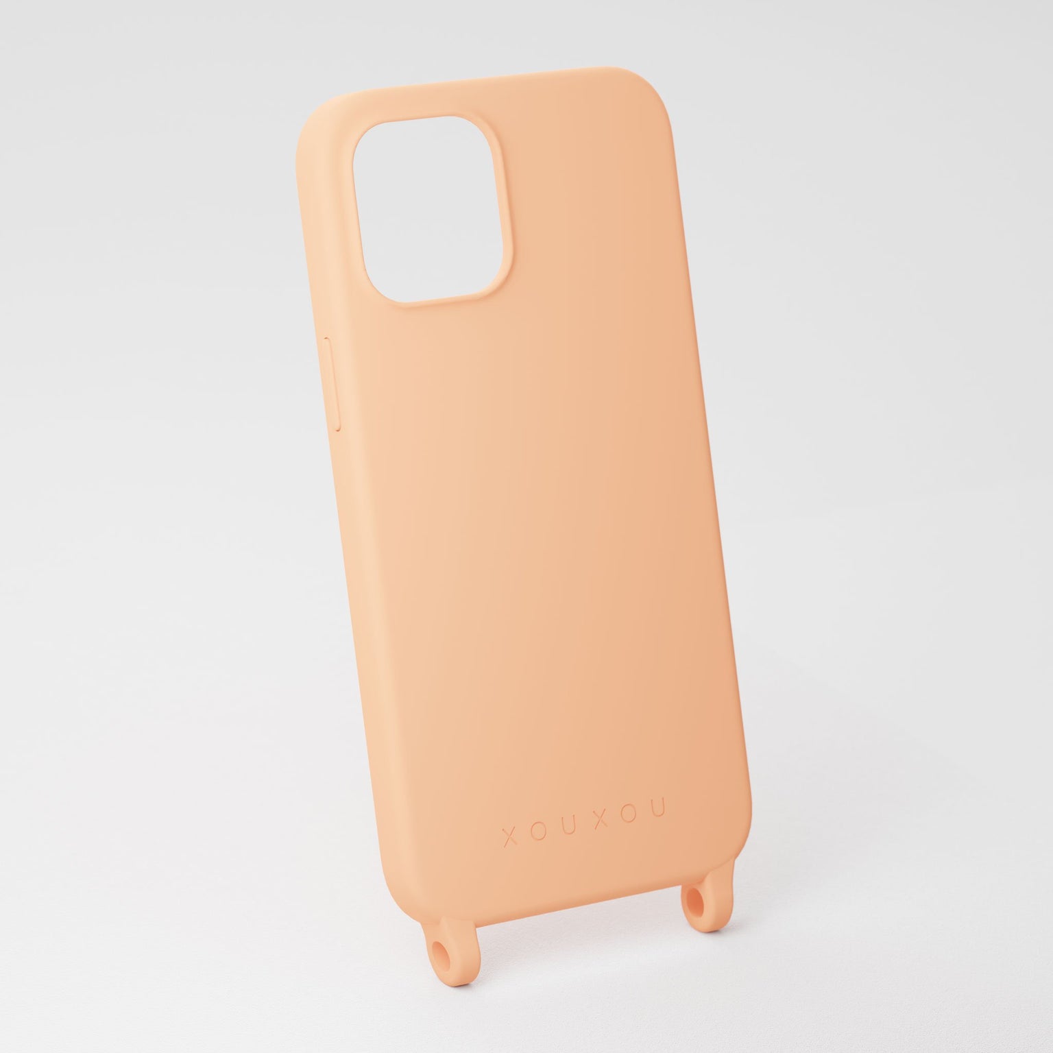 Peach Phone Case with eyelets