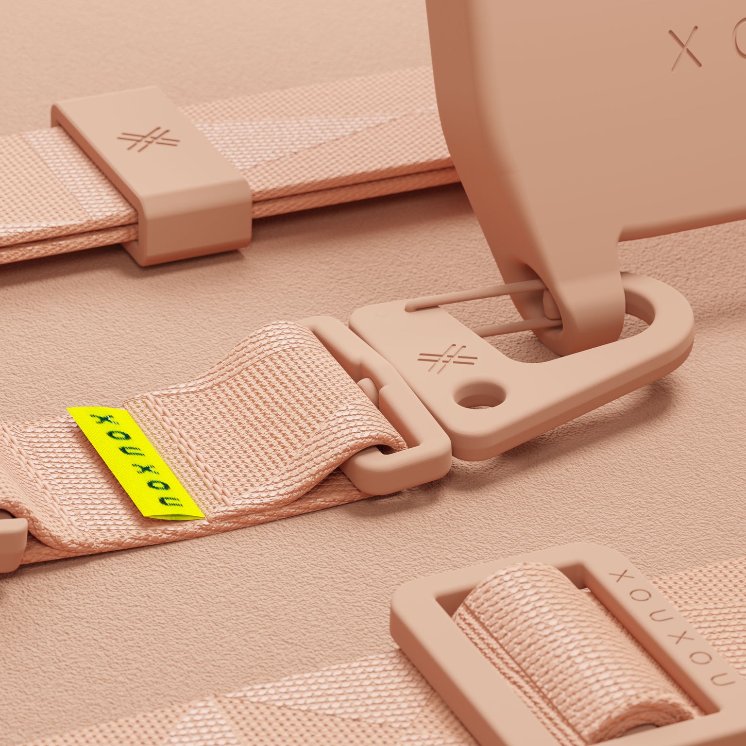 Powder Pink Phone Necklace