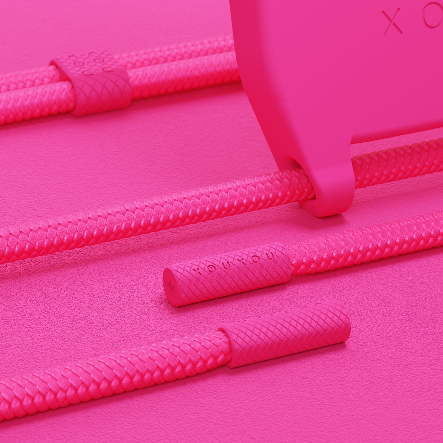 Power Pink Phone Necklace