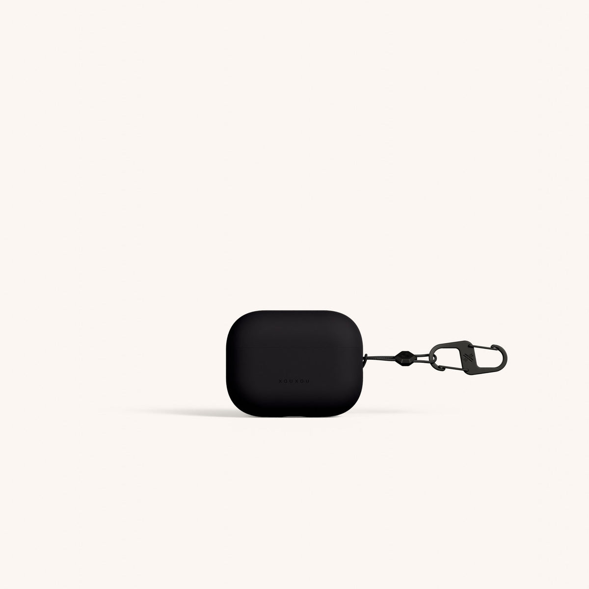 AirPods本体 ブラック AirPods Case in Black - XOUXOU®