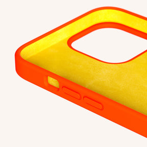 Phone Case in Neon Orange