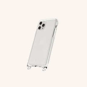 Phone Case with Eyelets in Clear