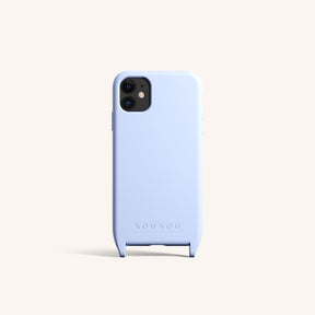 Phone Case with Eyelets in Baby Blue