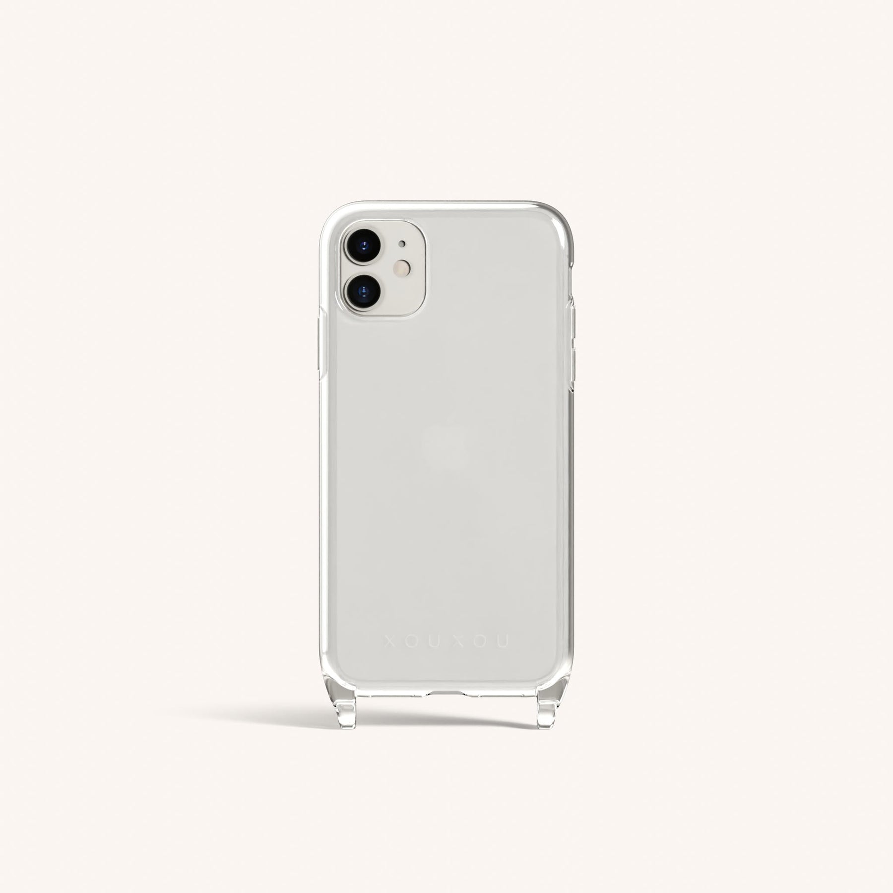 Phone Case with Eyelets in Clear