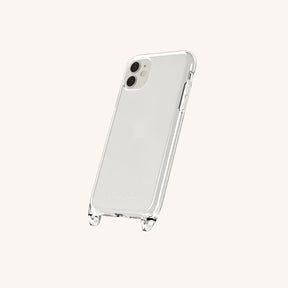 Phone Case with Eyelets in Clear