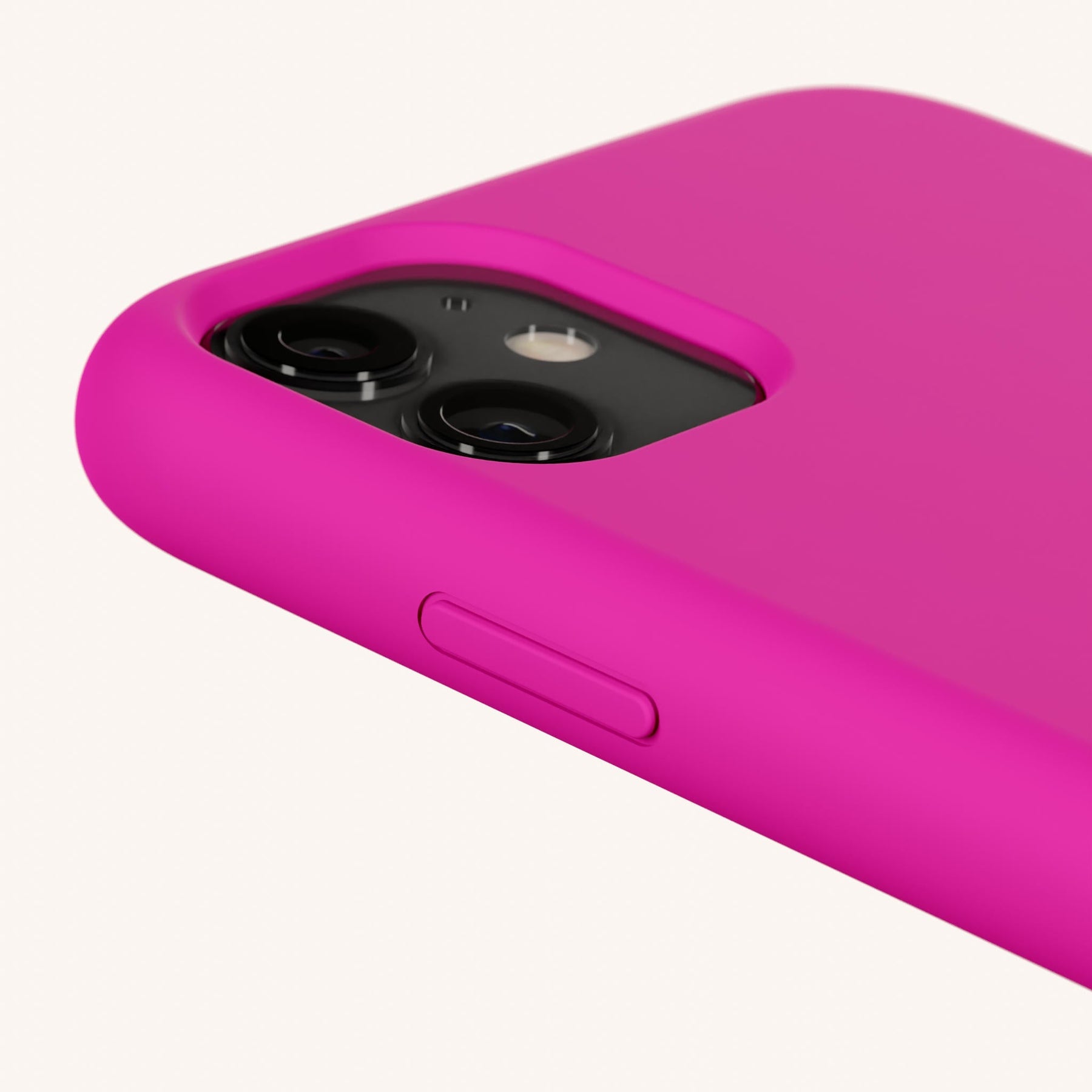 Phone Case with Eyelets in Power Pink