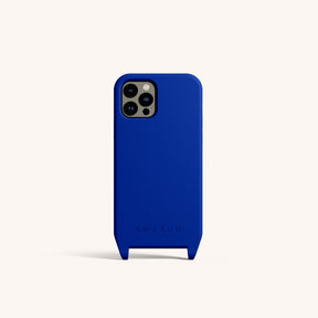 Phone Case with Eyelets in Blue