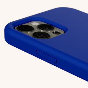 Phone Case with Eyelets in Blue