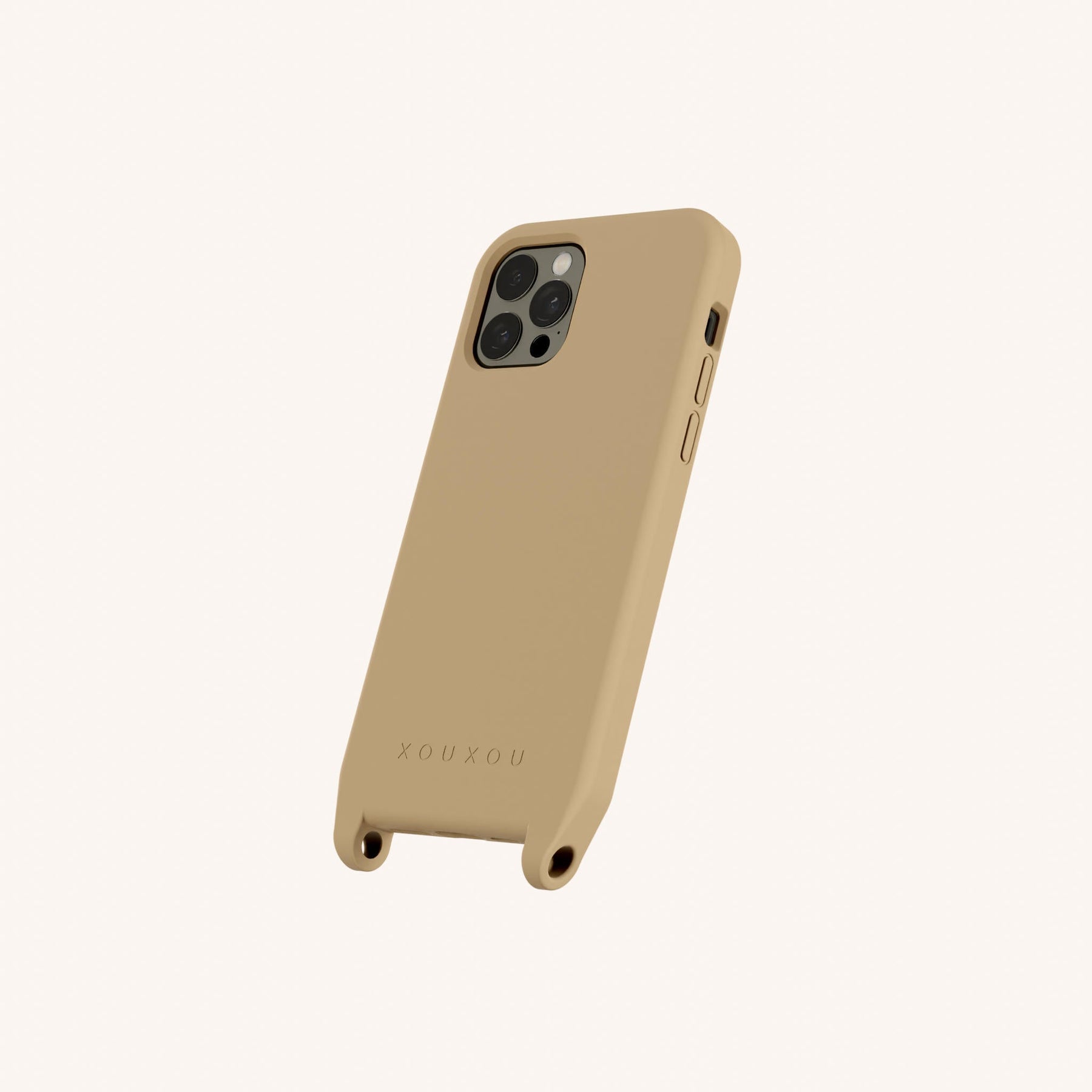 Phone Case with Eyelets in Sand