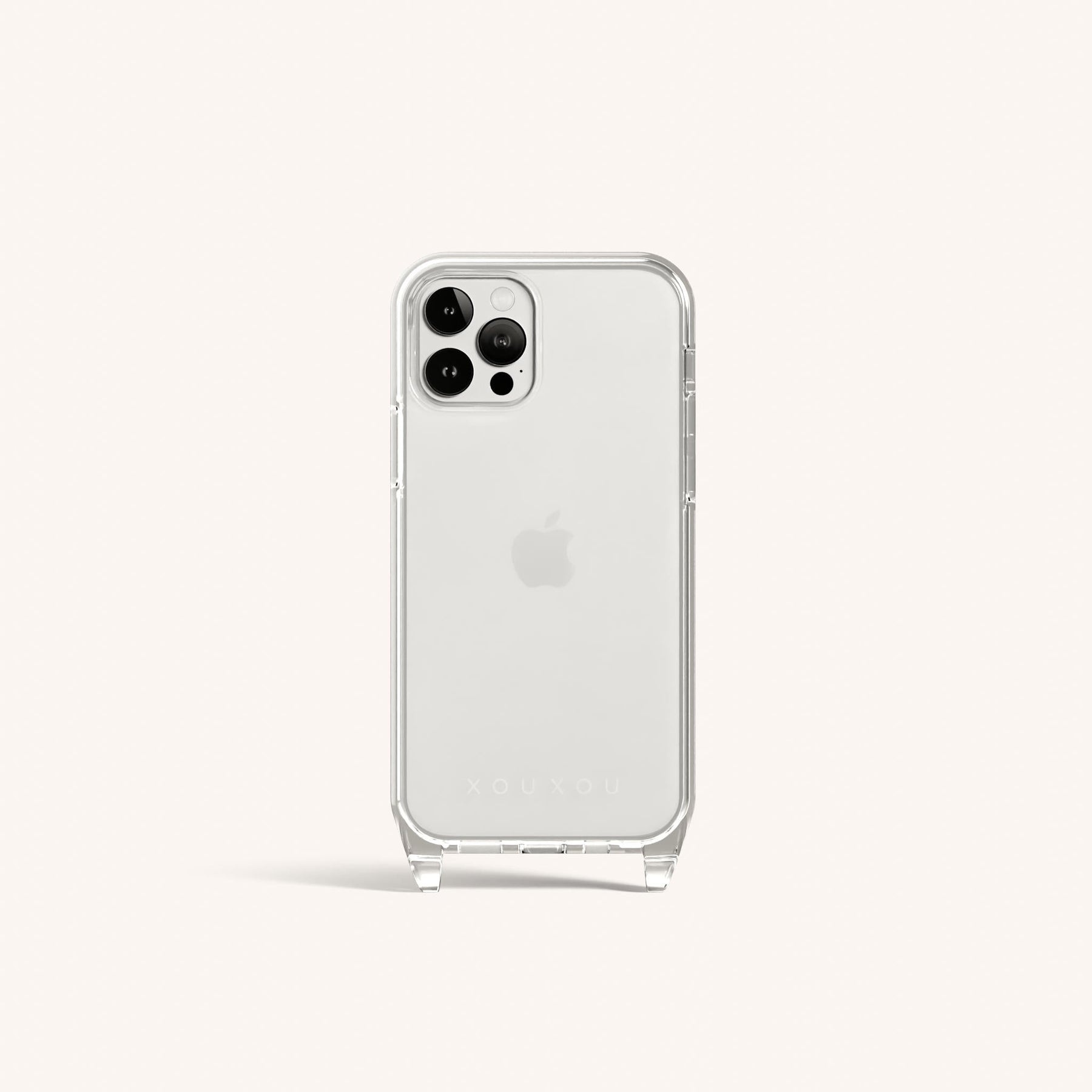 Phone Case with Eyelets in Clear