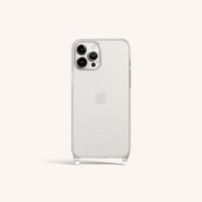 Phone Case with Eyelets in Clear