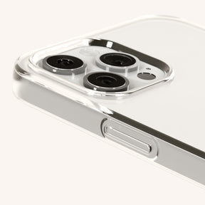 Phone Case with Eyelets in Clear