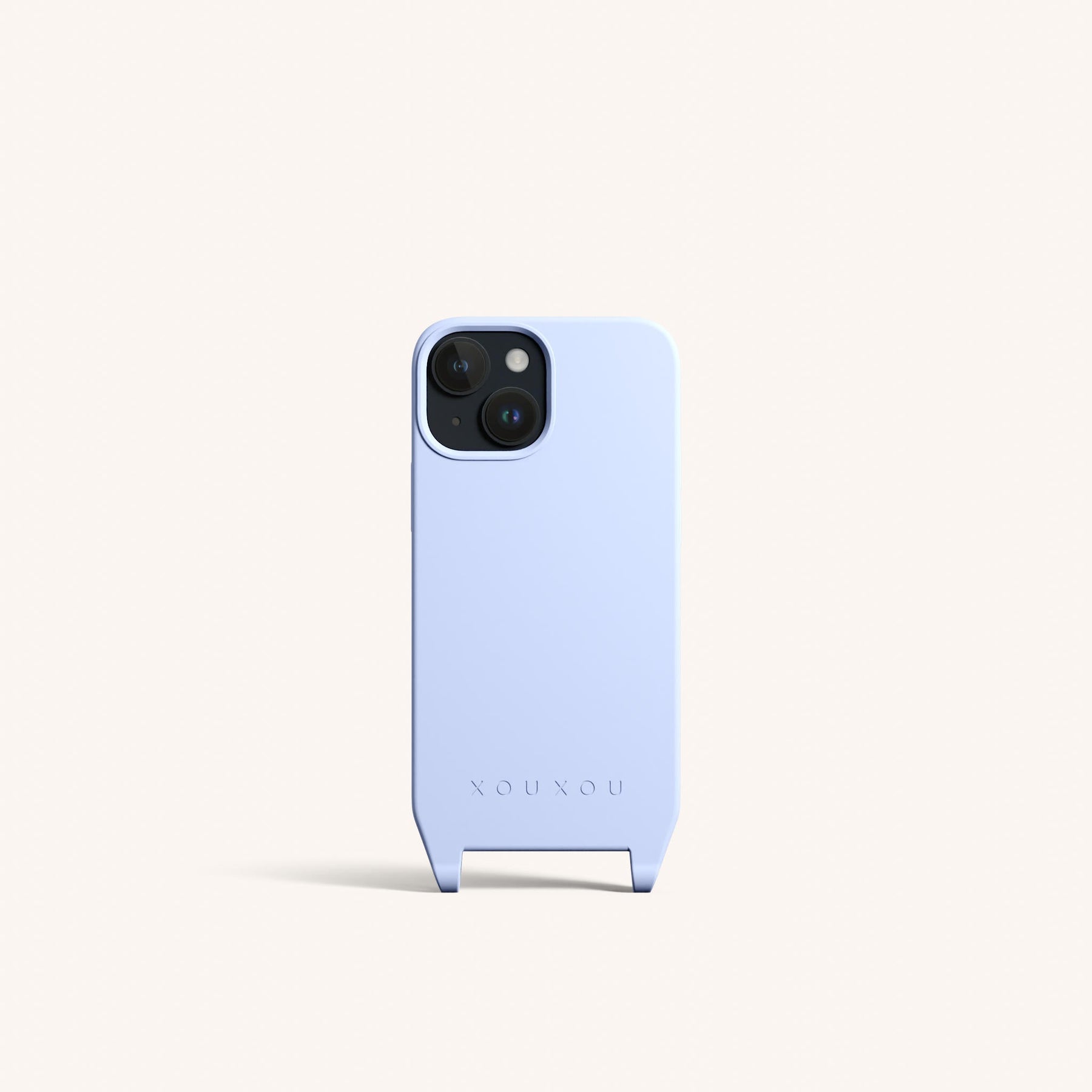 Phone Case with Eyelets in Baby Blue