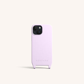 Phone Case with Eyelets in Lilac