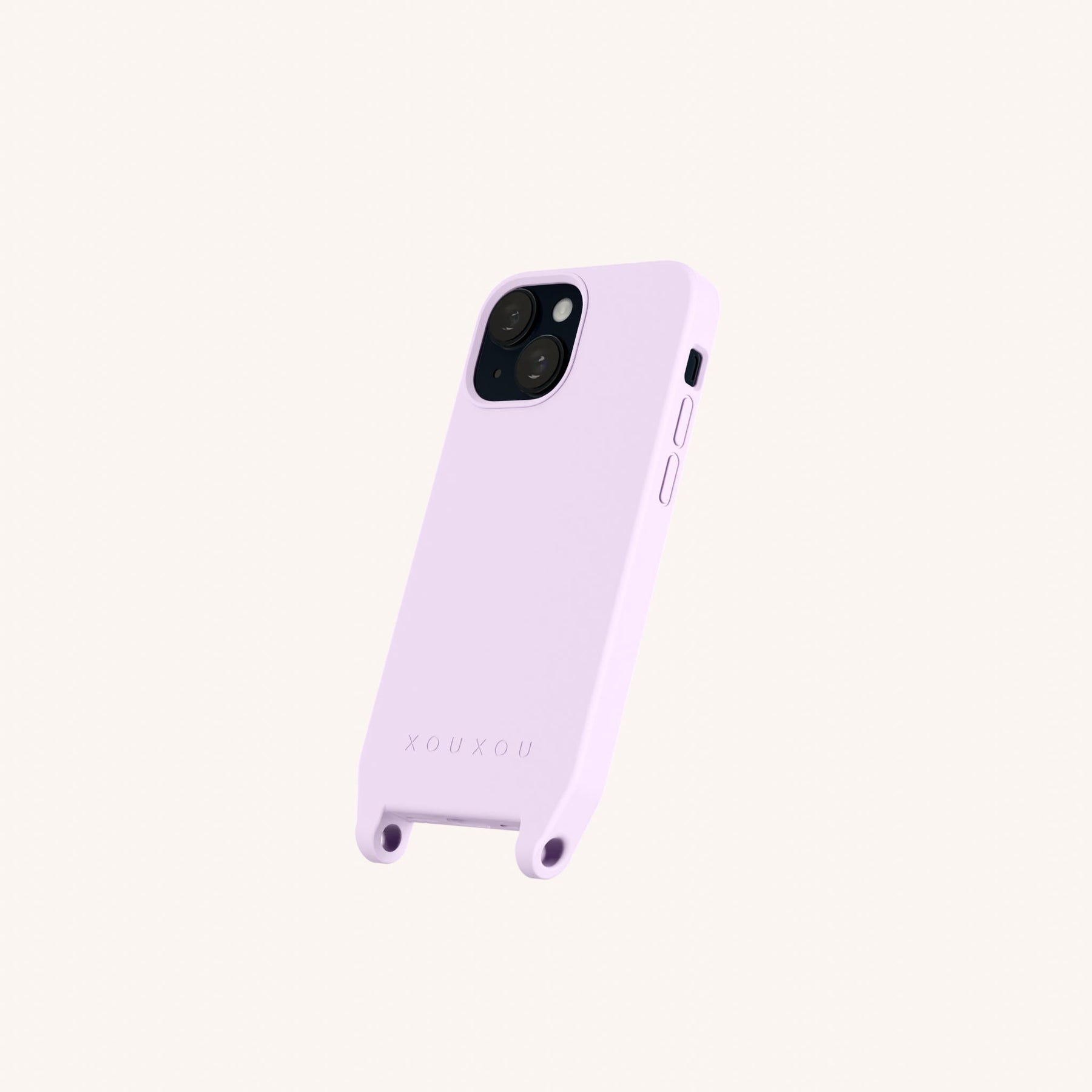 Phone Case with Eyelets in Lilac