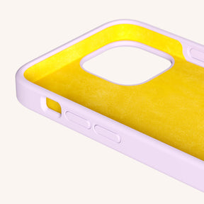 Phone Case with Eyelets in Lilac