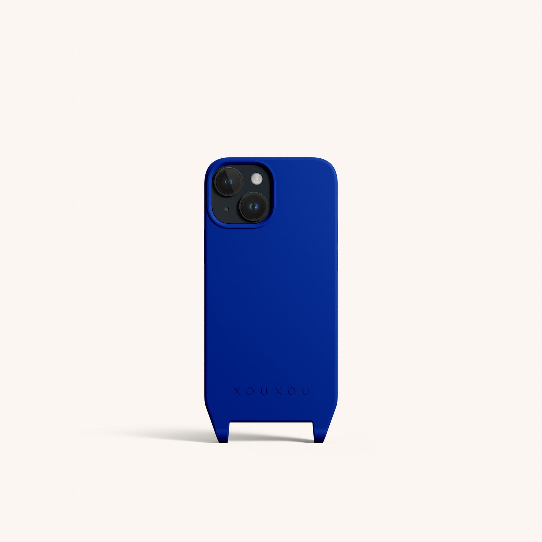 Phone Case with Eyelets in Blue