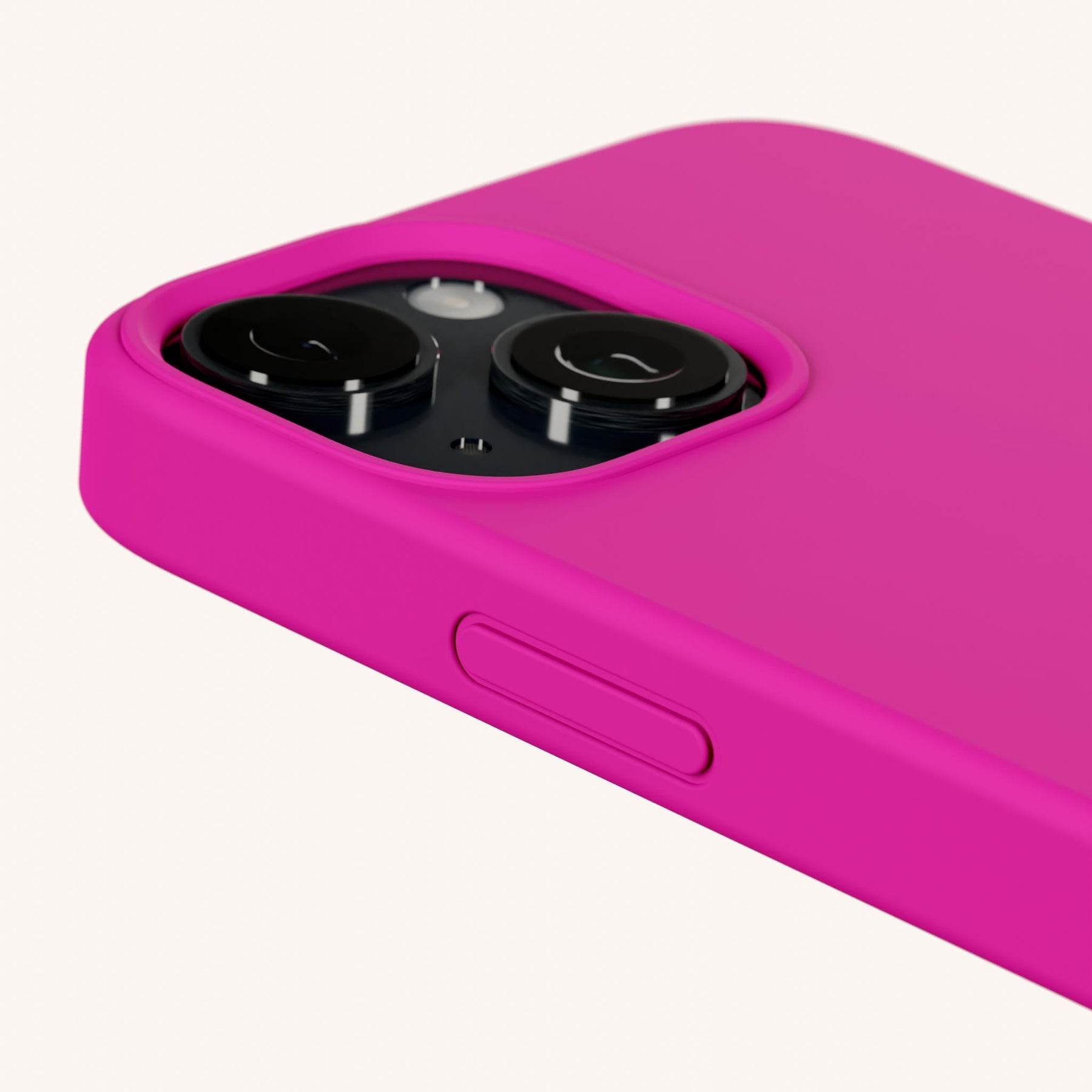 Phone Case with Eyelets in Power Pink