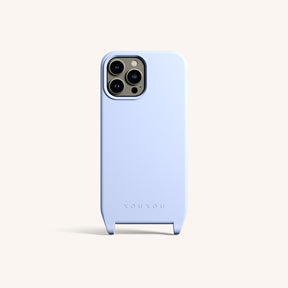 Phone Case with Eyelets in Baby Blue