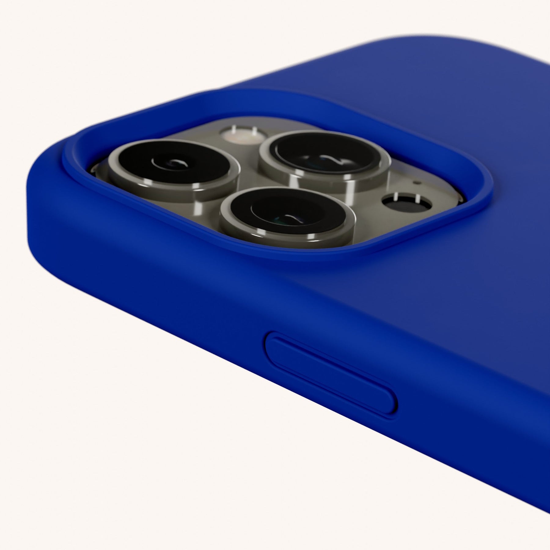 Phone Case with Eyelets in Blue