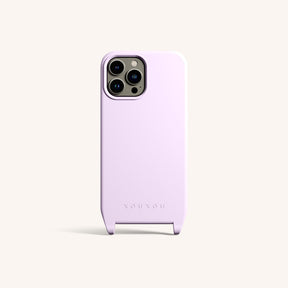 Phone Case with Eyelets in Lilac