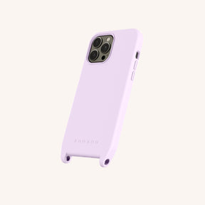 Phone Case with Eyelets in Lilac