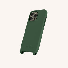 Phone Case with Eyelets in sage