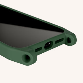 Phone Case with Eyelets in sage