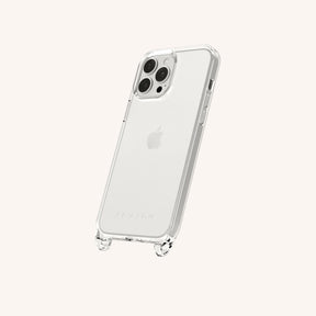 Phone Case with Eyelets in Clear