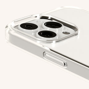 Phone Case with Eyelets in Clear