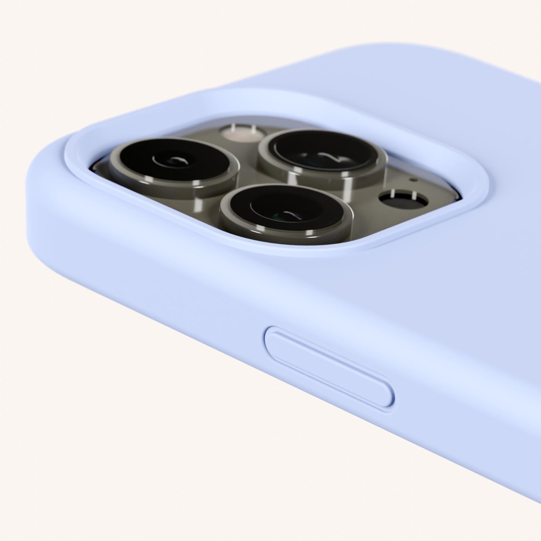 Phone Case with Eyelets in Baby Blue