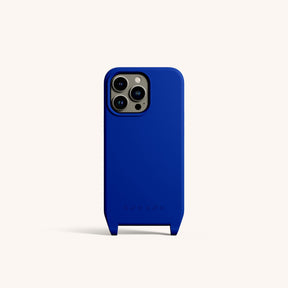 Phone Case with Eyelets in Blue