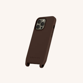 Phone Case with Eyelets in Earth