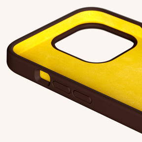 Phone Case with Eyelets in Earth