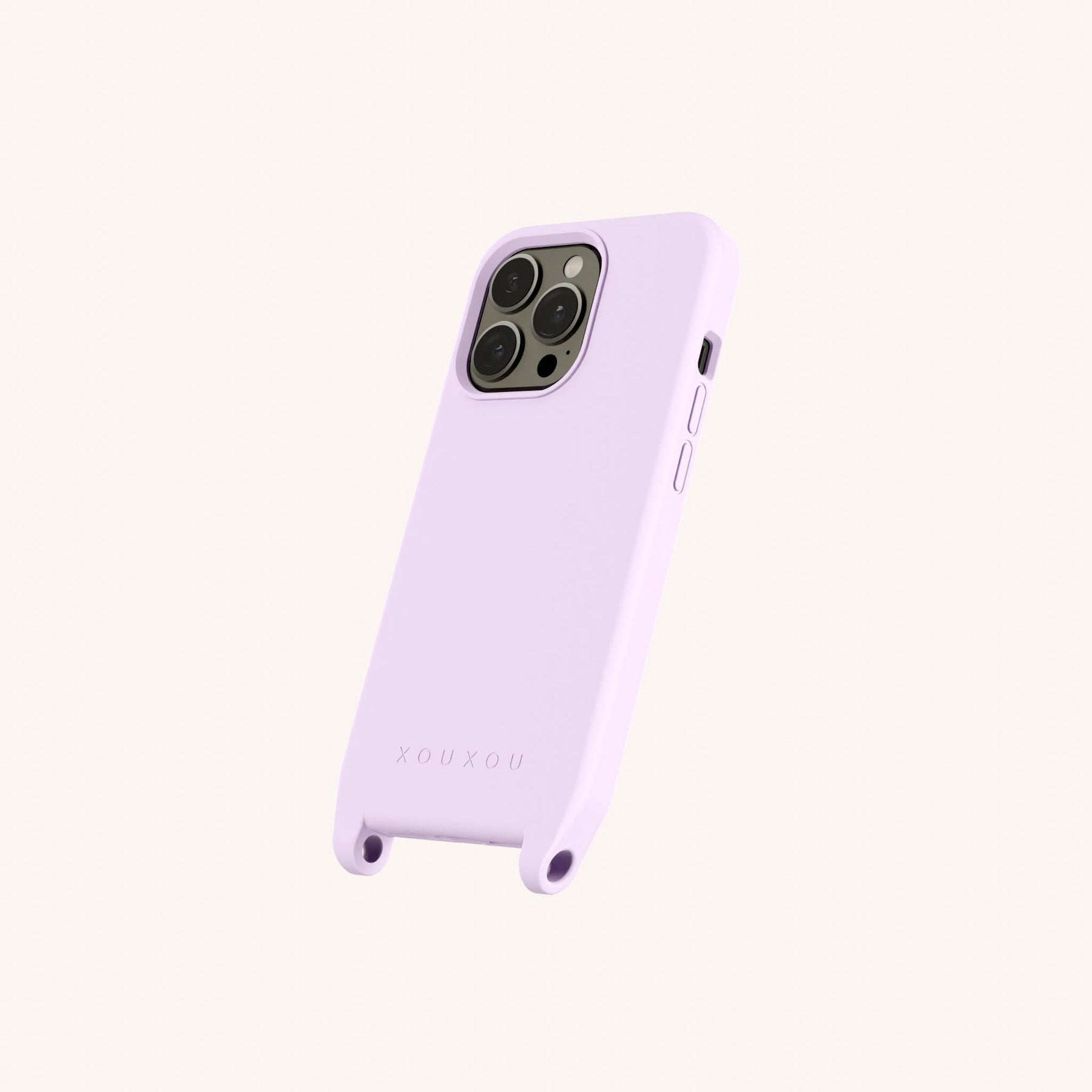 Phone Case with Eyelets in Lilac