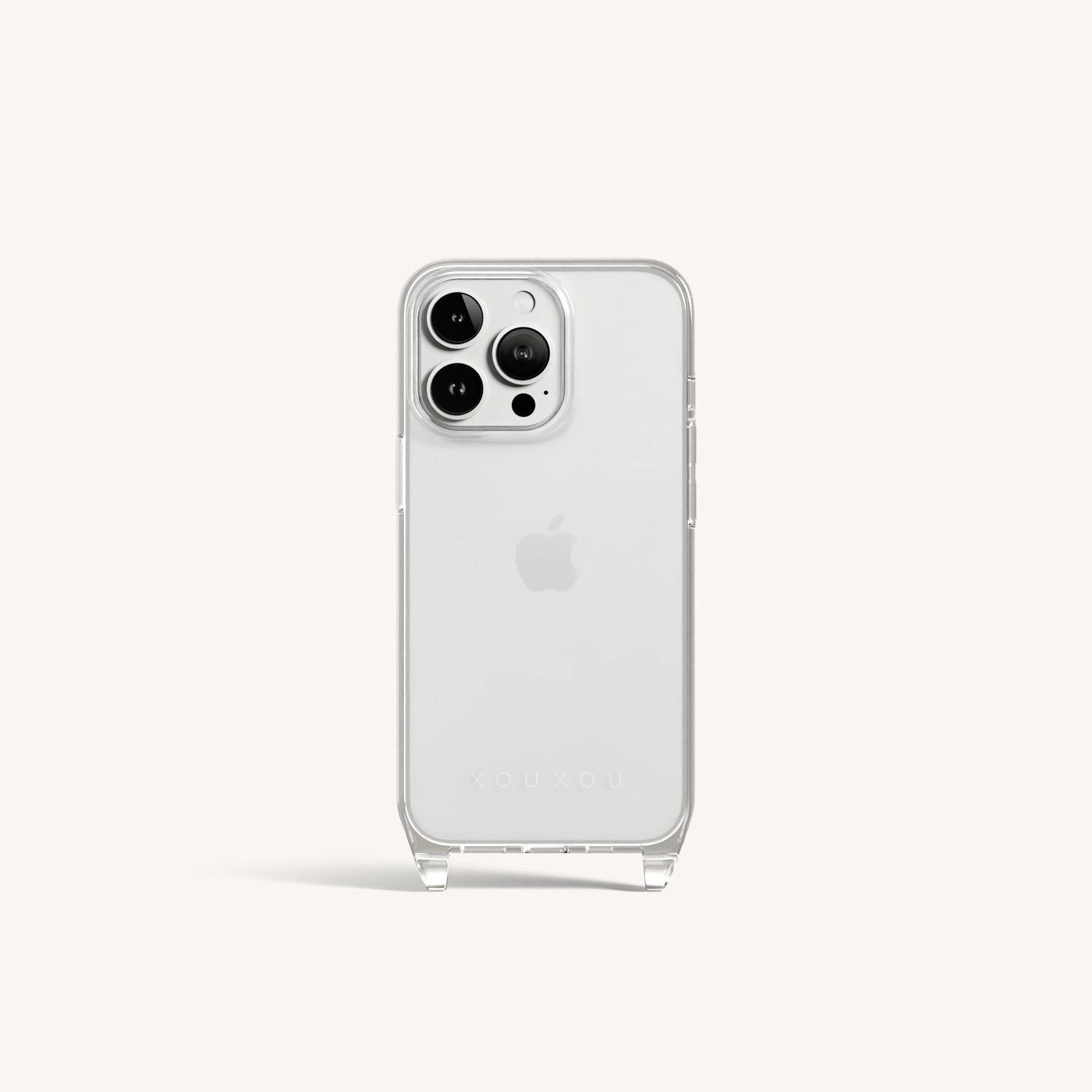 Phone Case with Eyelets in Clear