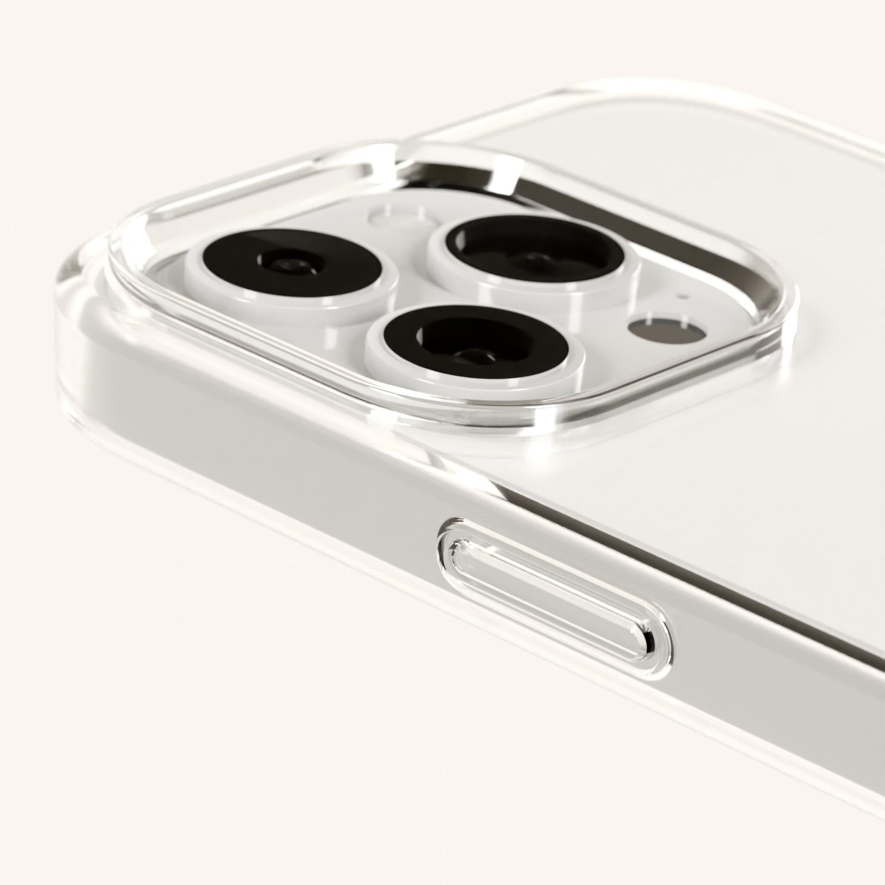 Phone Case with Eyelets in Clear