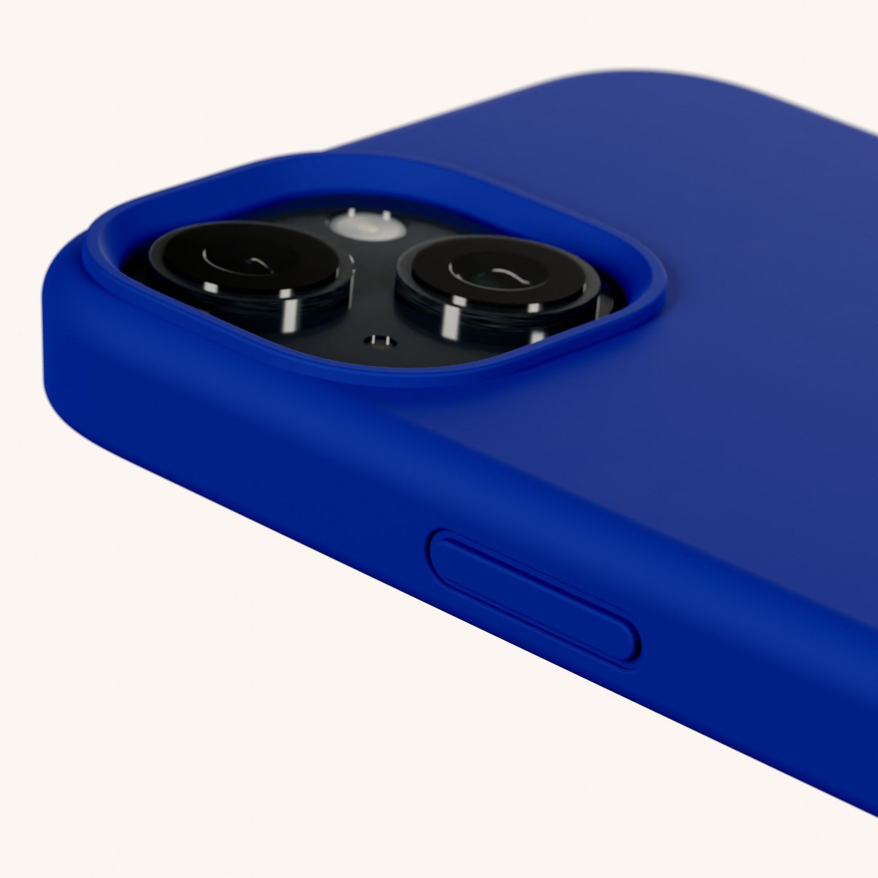 Phone Case with Eyelets in Blue