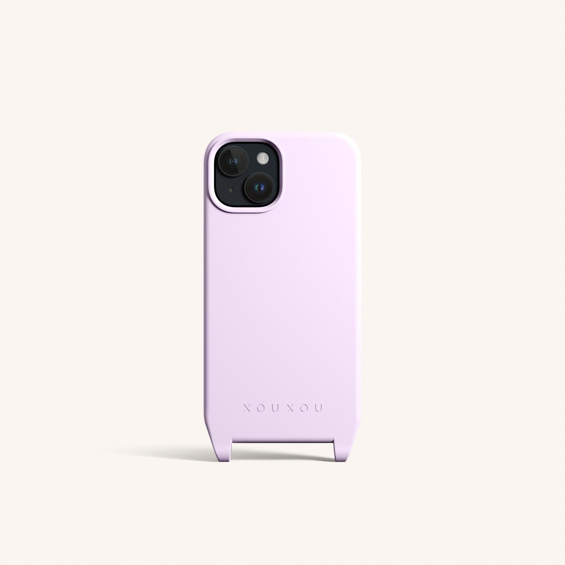 Phone Case with Eyelets in Lilac