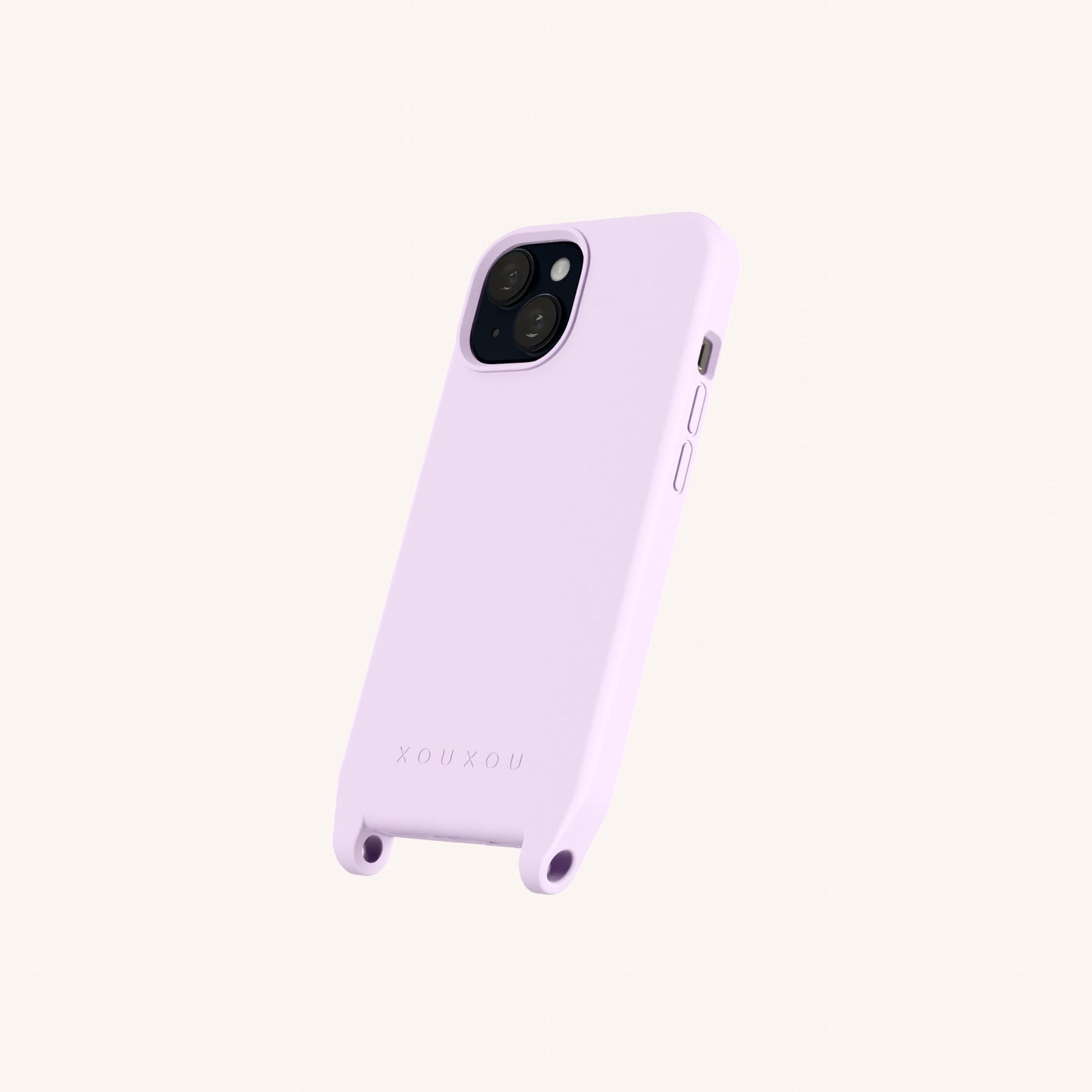 Phone Case with Eyelets in Lilac