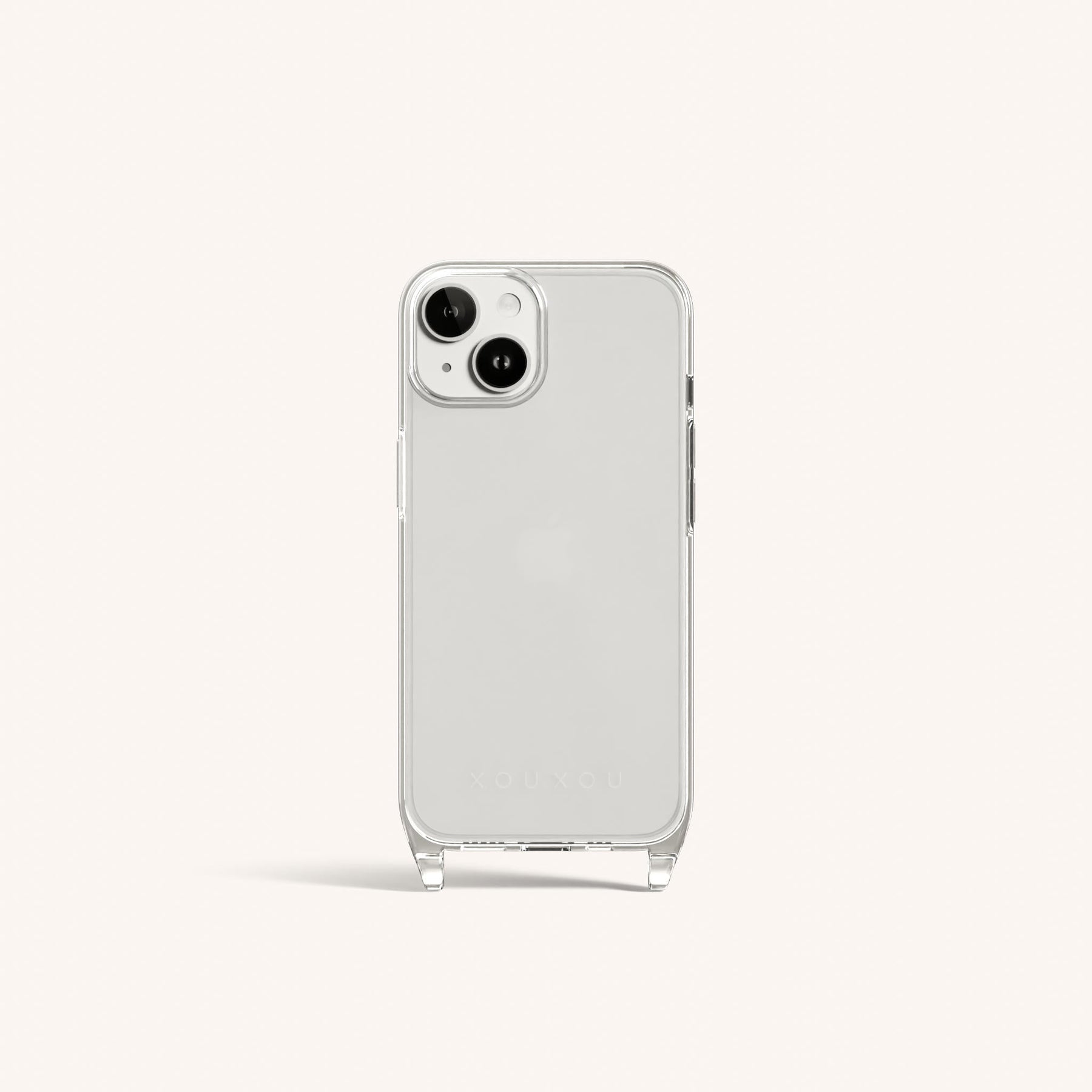 Phone Case with Eyelets in Clear