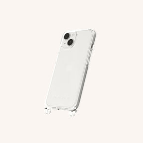 Phone Case with Eyelets in Clear