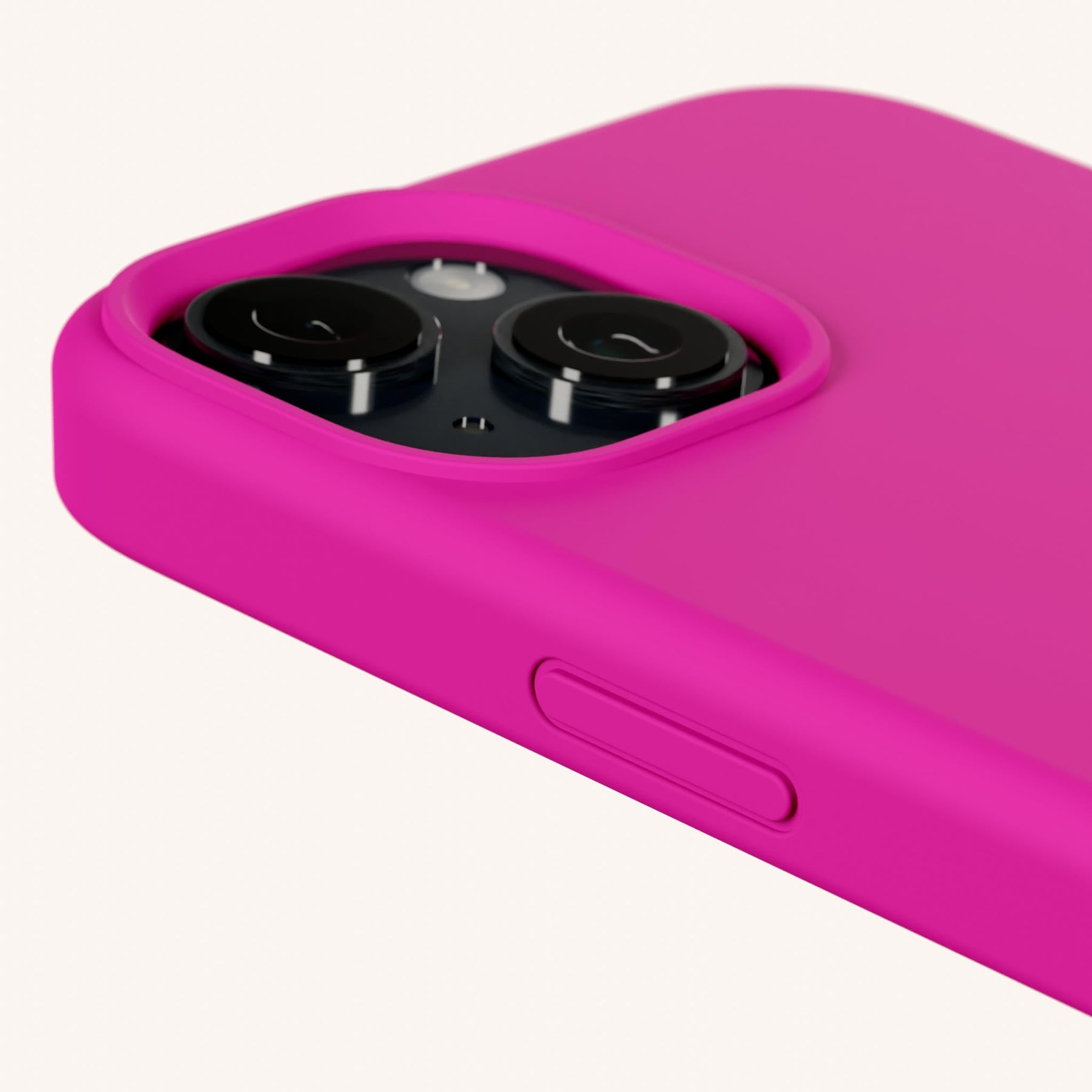 Phone Case with Eyelets in Power Pink