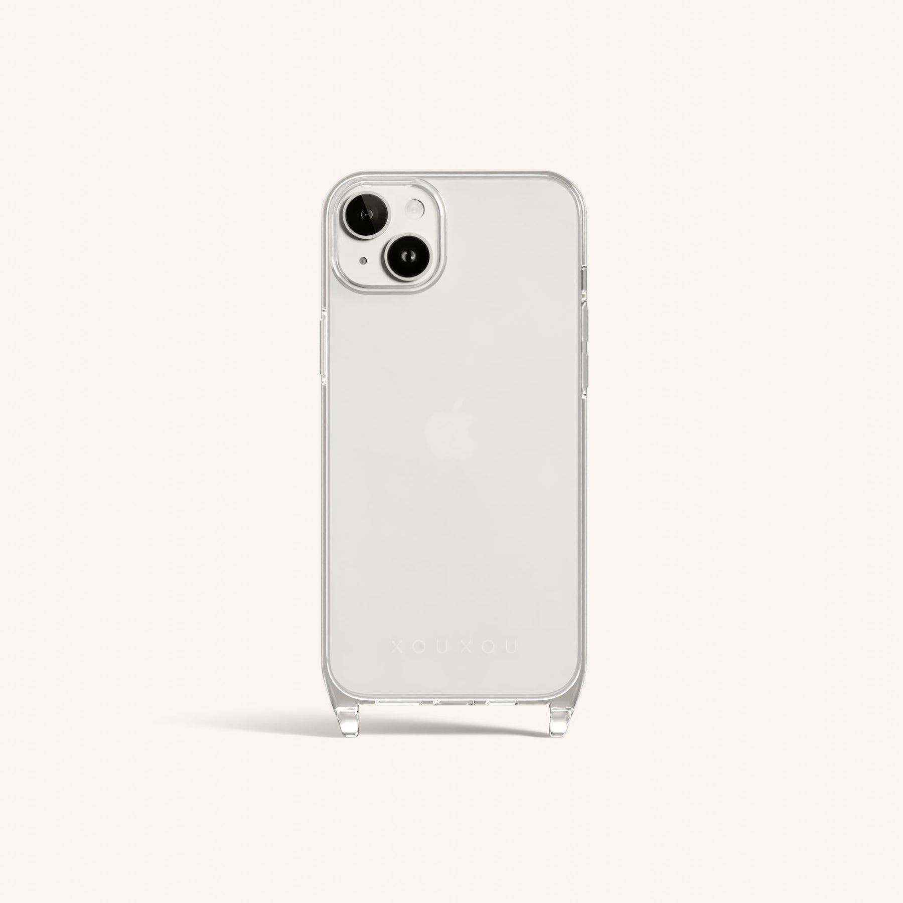 Phone Case with Eyelets in Clear