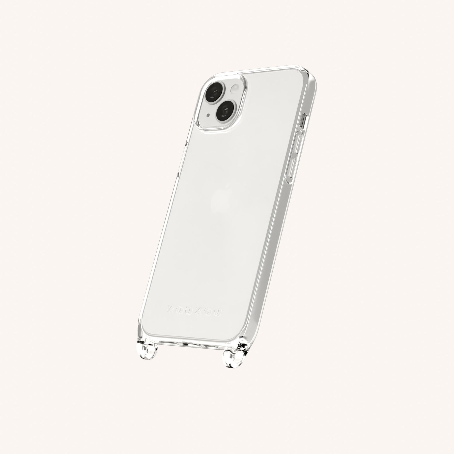 Phone Case with Eyelets in Clear