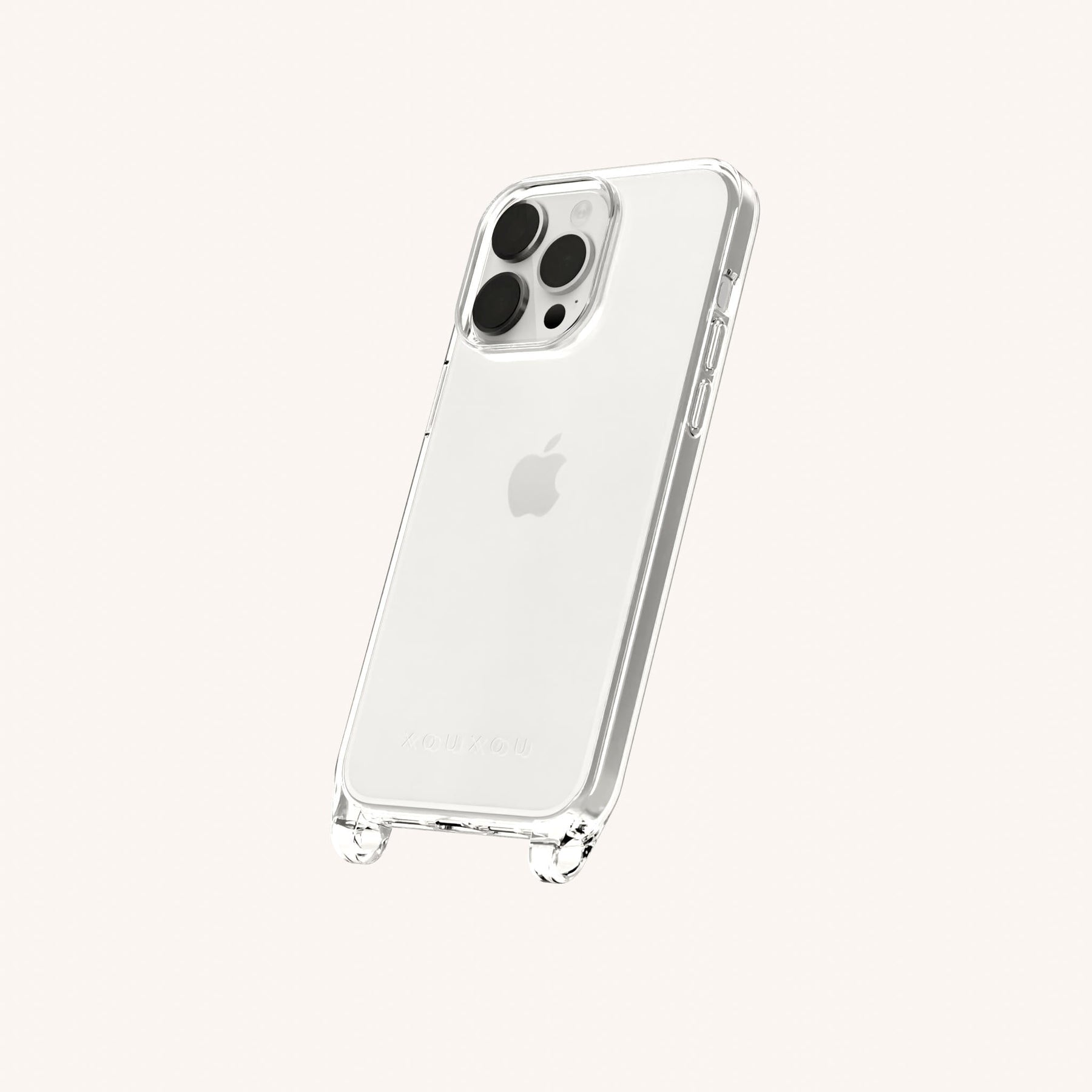 Phone Case with Eyelets in Clear